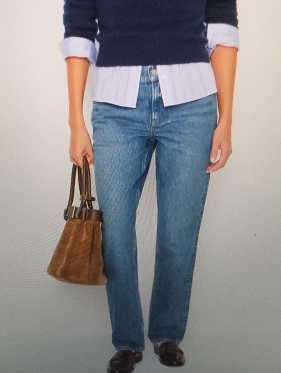Reformation Denim - REFORMATION Greer Mid Rise Straight Jeans Size 24